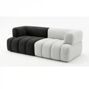 Black & White Bubble Sofa Set