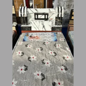 Solid Support Single Bed with Modern Aesthetics