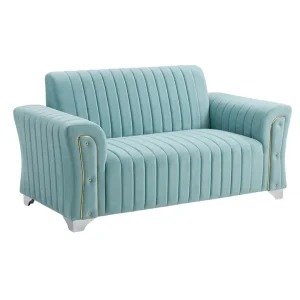 Luxury Loveseat, Tufted Sofa