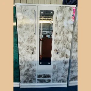 Deep Shelves Iron Almirah for Bedrooms