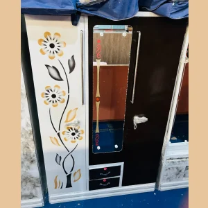 Wide Metal Almirah for Clothes Storage