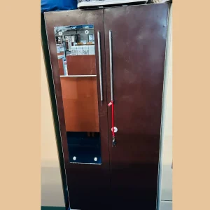 Spacious Metal Almirah with Hanging Rod