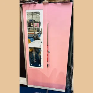 Best Selling Pink Metal Almirah for Home