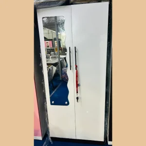 Robust Metal Almirah with Mirror Design