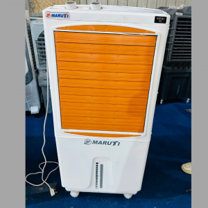Portable Evaporative Air Cooler with Easy-Roll Castor Wheels