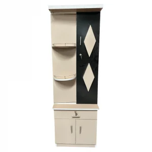 Maruti Modern Wooden Dressing Table with Mirror Storage